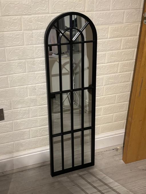 Buy & Sell Edgbaston Birmingham - Photos for Black Arched Window Mirror