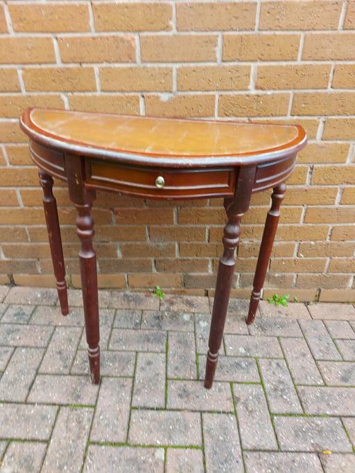 Buy & Sell Kings Norton Birmingham - Photos for Vintage half moon hallway table