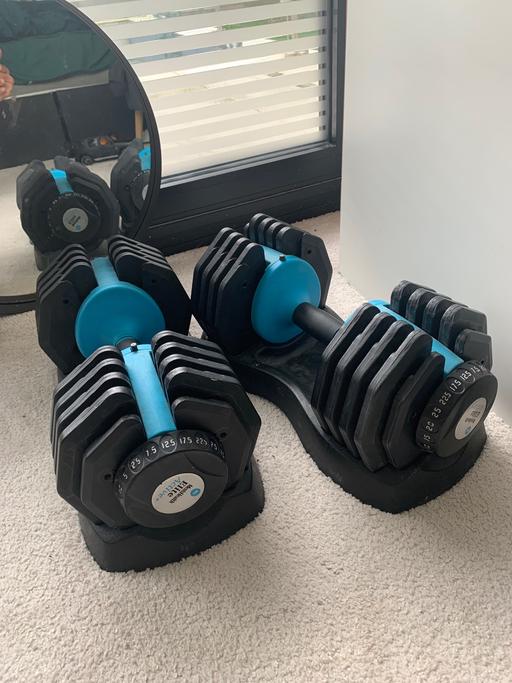 Buy & Sell Blakenhall Wolverhampton - Photos for Men's Health 25kg Adjustable Dumbbells (pair)