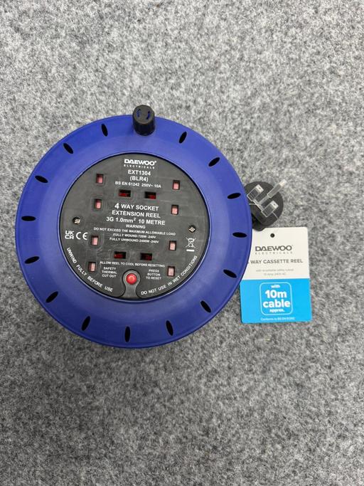 Buy & Sell Yardley Birmingham - Photos for Daewoo Extension Reel, 4 Gang 10 Metres