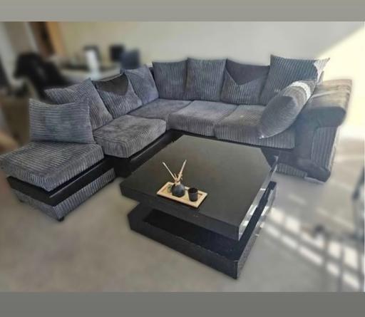 Buy & Sell Southwark Central London - Photos for 5 Seater Sofa - Grey & Black