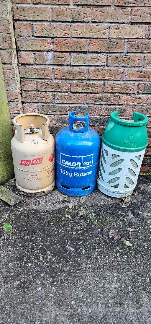 Buy & Sell Weoley Castle Birmingham - Photos for 3x GAS CYLINDERS