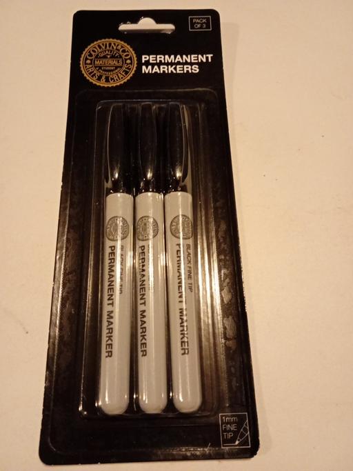 Buy & Sell Horncastle East Lindsey - Photos for new pack of 3 PERMANENT MARKERS