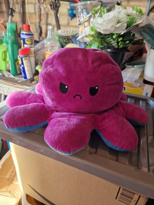 Buy & Sell Ramsgate Thanet - Photos for vgc large reversible octopus soft toy