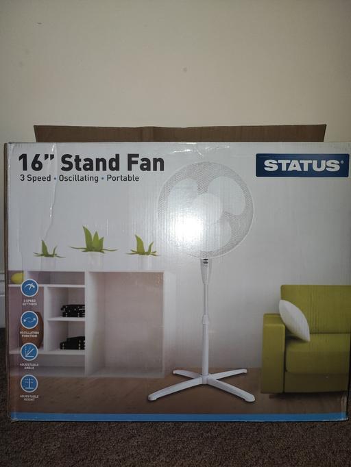 Buy & Sell West Ealing West London - Photos for Status 16″ Stand Fan – Get ready for Summer!