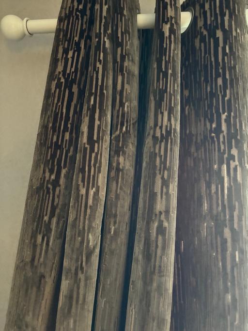 Buy & Sell Bartley Green Birmingham - Photos for Crushed velvet lined Dunelm mill curtains