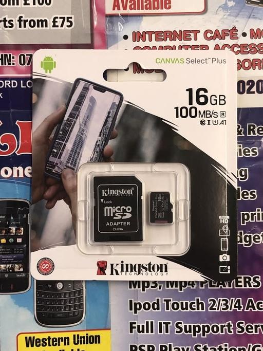 Buy & Sell Highams Park East London - Photos for 16GB MICRO SD Kingston Memory Card