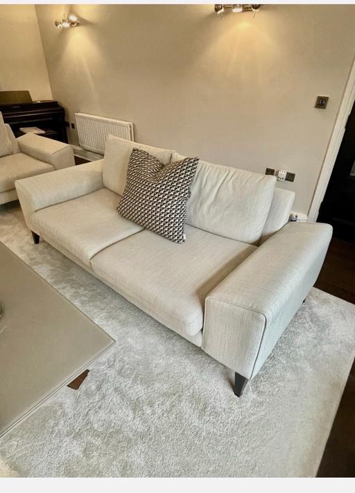 Buy & Sell Gerrards Cross Buckinghamshire - Photos for 2 Elegant French Connection Three seater sofa