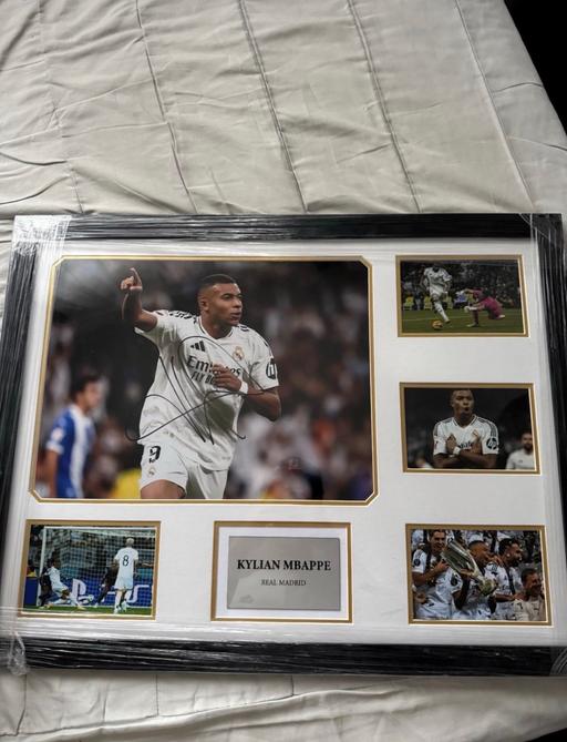 Buy & Sell Leatherhead Mole Valley - Photos for Signed Kylian Mbappe photo frame