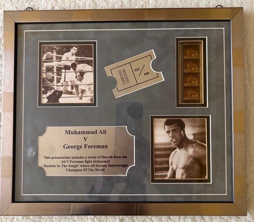 Buy & Sell Fleetwood Wyre - Photos for Mohammad Ali V George Forman 35mm film cell