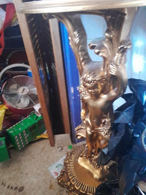 Buy & Sell Netherton Dudley - Photos for old plant stand gold 2 ft