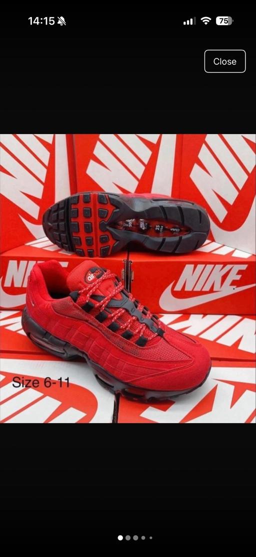 Buy & Sell Peterborough City Centre Peterborough - Photos for Nike air max 95 red size 8
