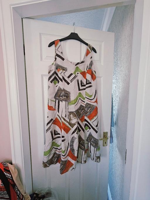 Buy & Sell Newton Doncaster - Photos for Linen dress, generous size 14..like new