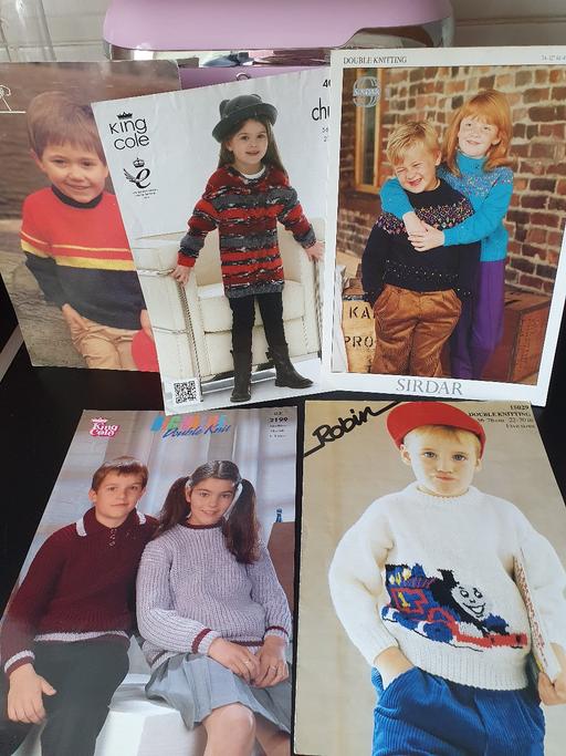 courses Upper Gornal Dudley - Photos for knitting patterns x 5