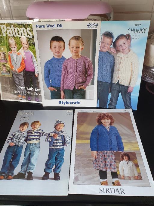 courses Upper Gornal Dudley - Photos for knitting patterns x 5