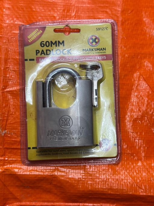 Buy & Sell Yardley Birmingham - Photos for 60mm Heavy Duty Armoured Steel Padlock 3 Keys