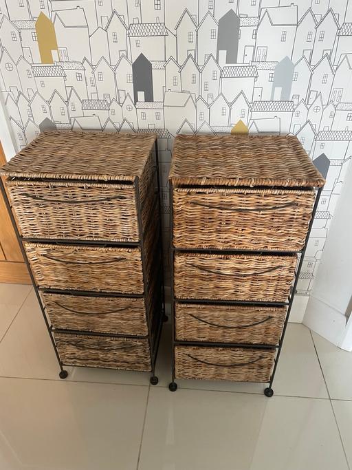 Buy & Sell Rusper Horsham - Photos for Wicker drawer units
