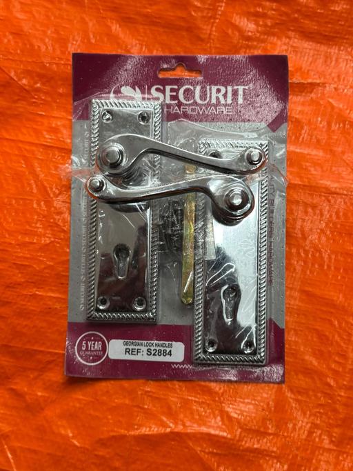 Buy & Sell Yardley Birmingham - Photos for Security Roped Edge Door Handles Chrome 150mm