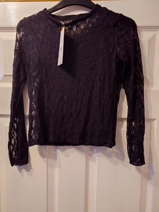Buy & Sell Woodthorpe Charnwood - Photos for Girls black lace top size 9-10 years