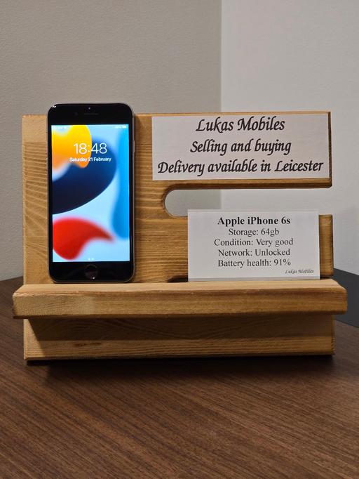 Buy & Sell Anstey Charnwood - Photos for Apple iPhone 6s (64gb, black)