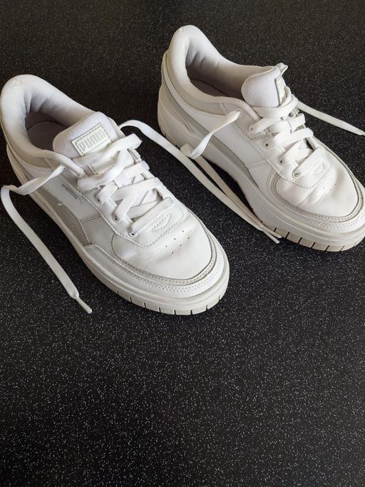 Buy & Sell Woodthorpe Charnwood - Photos for Women's white/grey puma trainers size 5