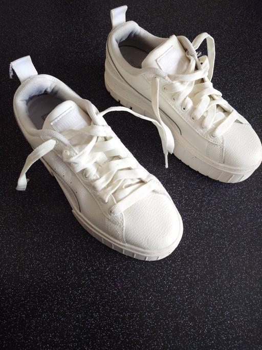 Buy & Sell Woodthorpe Charnwood - Photos for Women's white puma platform trainers size 5
