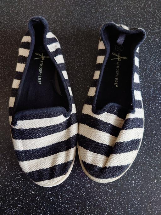 Buy & Sell Woodthorpe Charnwood - Photos for Women's black/white plimsolls size 5