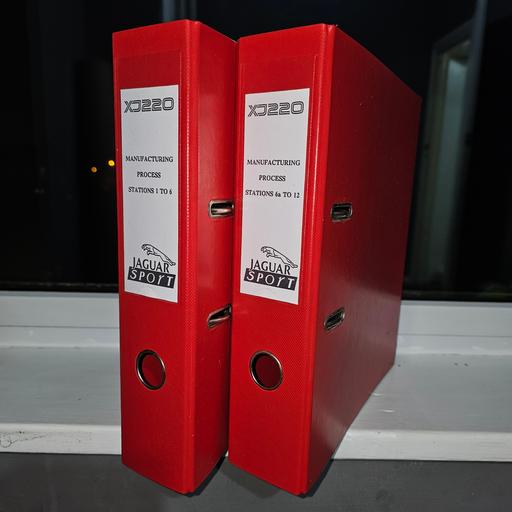 Vehicles Selly Oak Birmingham - Photos for 2x JAGUAR FACTORY FOLDERS