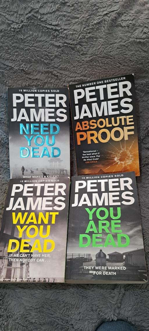 Buy & Sell Sutton Coldfield Birmingham - Photos for Peter James books X4