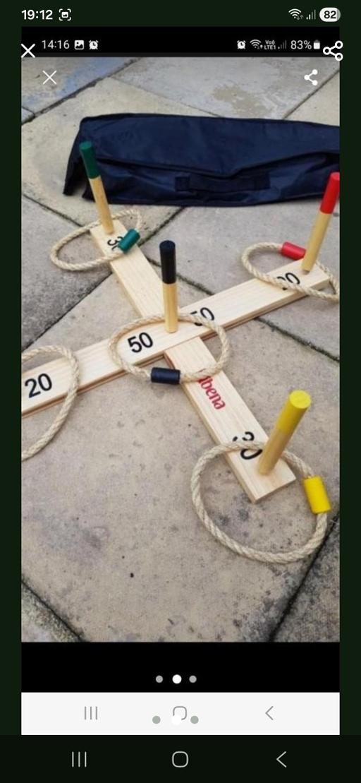 Buy & Sell Wedges Mills South Staffordshire - Photos for NEW HOOPLA SET &HOLDAL IDEAL FUN FOR ANY AGE