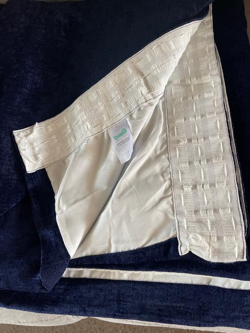 Buy & Sell Shirebrook Bolsover - Photos for Navy curtains