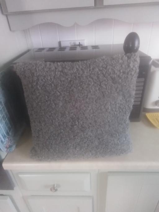 Buy & Sell Streetly Walsall - Photos for BRAND NEW GREY CUSHION REVERSIBLE no tag