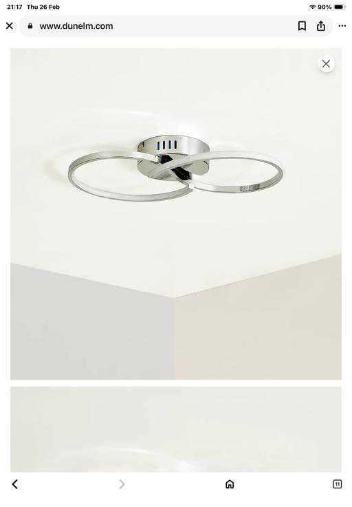 Buy & Sell Telford Way Industrial Estate North Northamptonshire - Photos for Pair of LED flush ceiling lights