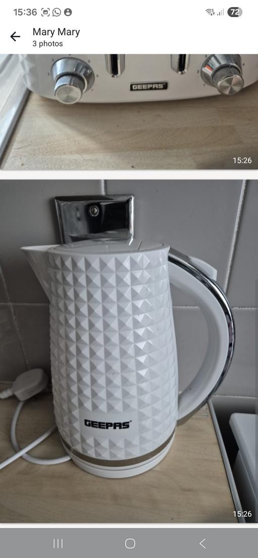 Buy & Sell Birmingham Solihull - Photos for Matching Kettle 4 slice toaster and air fryer