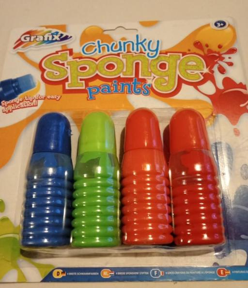 Buy & Sell Lees Oldham - Photos for Grafix Chunky Sponge Paints Set