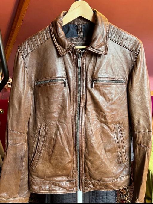 Buy & Sell Ruislip Hillingdon - Photos for Massimo Dutti Real Leather Jacket Men’s M
