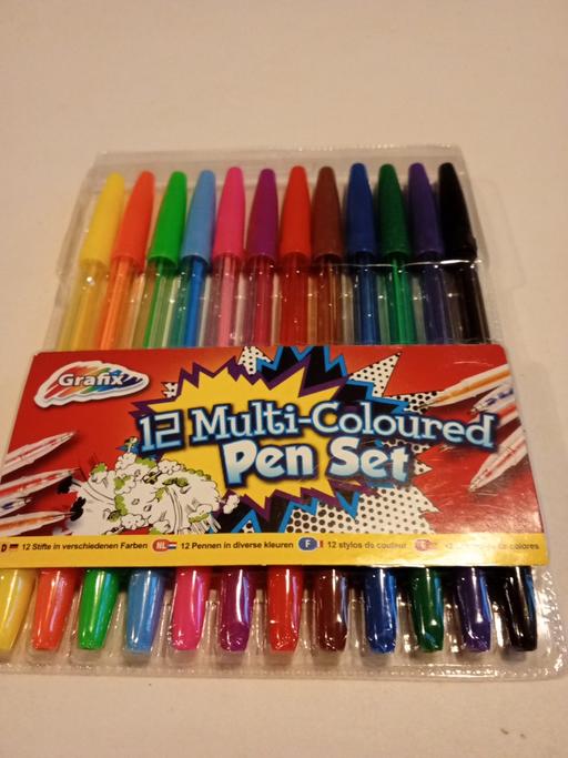 Buy & Sell Horncastle East Lindsey - Photos for new pack of 12 multicoloured pen set