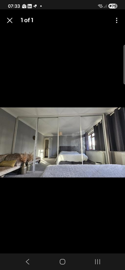 Buy & Sell Blakenhall Wolverhampton - Photos for 8 white sliding doors approx 235cm x 95cm