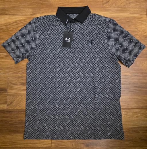 Buy & Sell H M Naval Base Portsmouth - Photos for Under Armour Check Print PoloGrey Size M