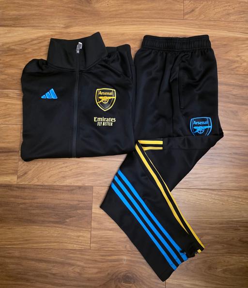Buy & Sell Portsmouth City Centre Portsmouth - Photos for Arsenal Adidas Full-Zip TrackSuit Black Size