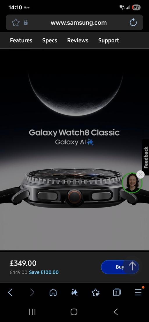 Buy & Sell West Bromwich Sandwell - Photos for BRAND NEW GALAXY WATCH 8 CLASSIC