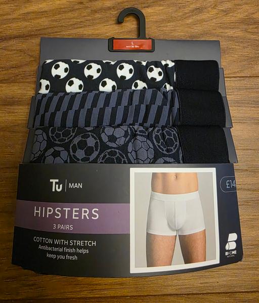 Buy & Sell Portsmouth City Centre Portsmouth - Photos for Blue Football Hipsters 3 Pack Size L