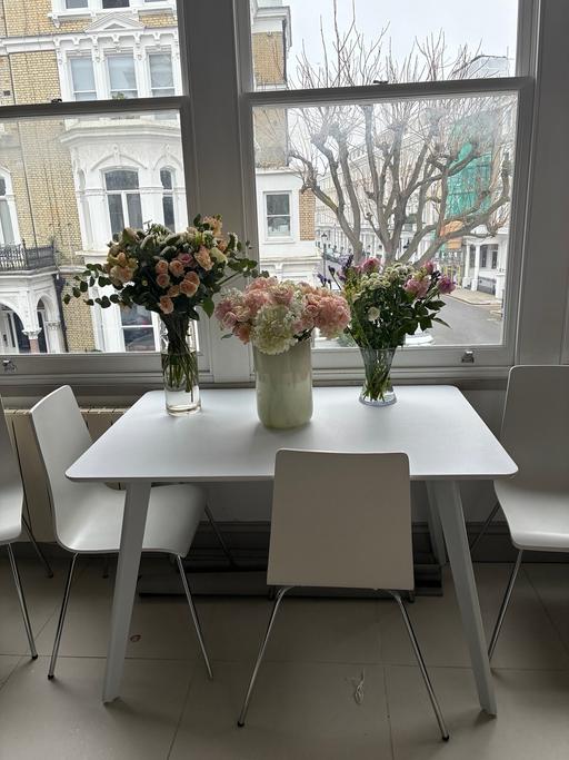 Buy & Sell West Brompton South West London - Photos for New table and 4 chairs