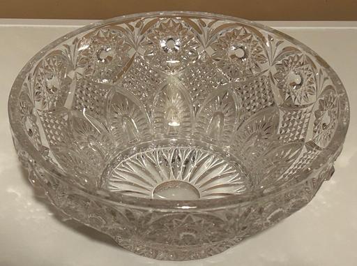 Buy & Sell Lewisham South East London - Photos for Stunning Large 26cm Vintage Cut Crystal Bowl