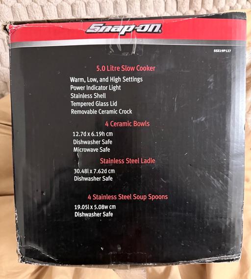 Buy & Sell West Ealing West London - Photos for Snap on slow cooker