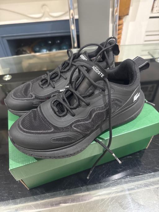 Buy & Sell Norbury South West London - Photos for Lacoste black trainers size 6