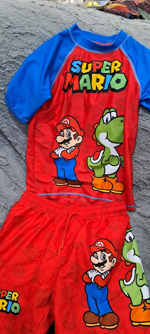 Buy & Sell Sutton Coldfield Birmingham - Photos for Super Mario Swimming shorts and top Age 7-8