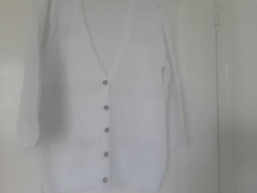 Buy & Sell Bolton-Upon-Dearne Barnsley - Photos for Ladies size 16 white cardigan