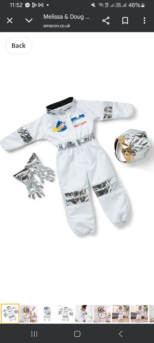 Buy & Sell Brinsford South Staffordshire - Photos for kidd Astronaut fancy dress costume 3-6 years