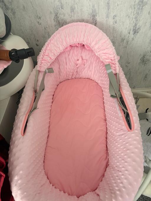 Buy & Sell Ormesby Middlesbrough - Photos for Moses basket with rocking stand